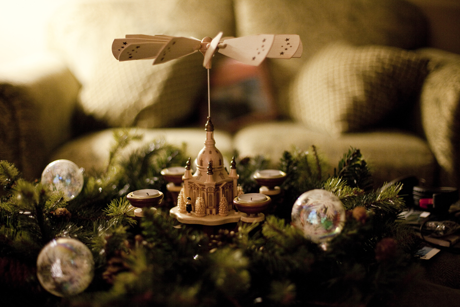 Christmas pyramid.