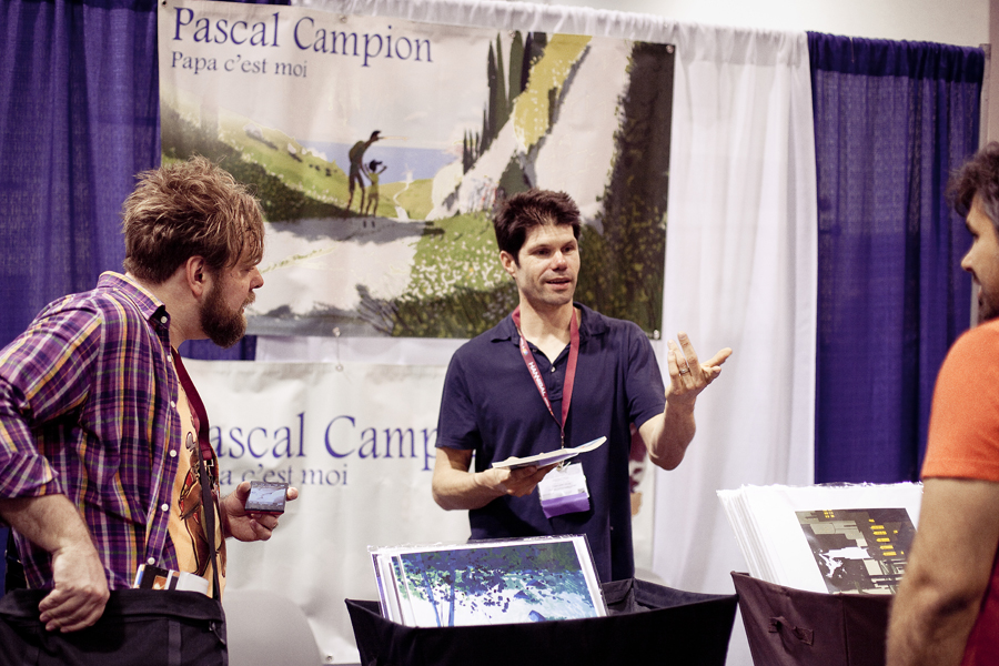 Pascal Campion at Wondercon 2013.