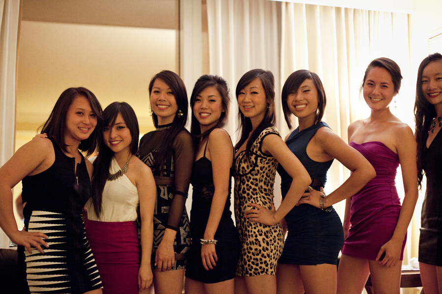 Group photo before going to Light nightclub in Las Vegas.