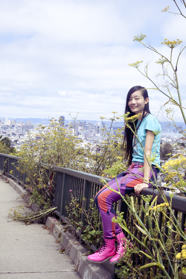 Ren by the view of San Francisco.