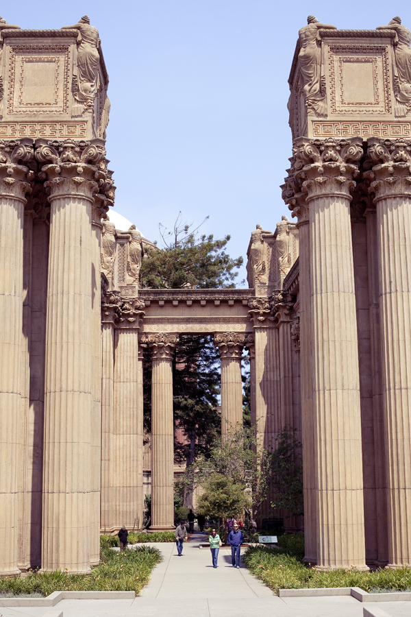 Palace of Fine Arts Theater in San Francisco, California.