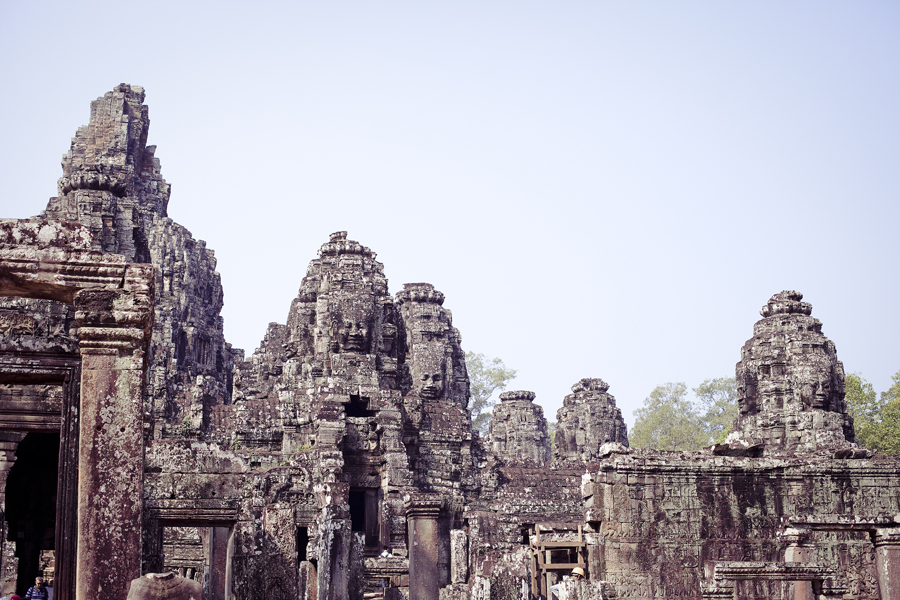 Bayon in Angkor Thom, Cambodia.