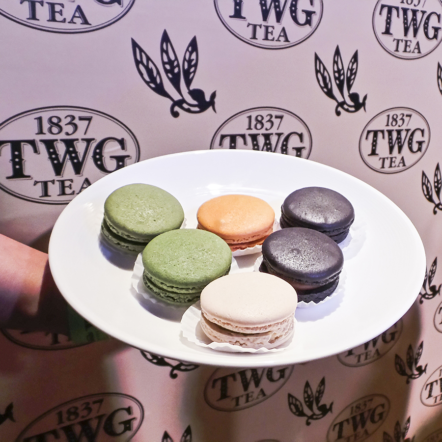 Macarons by TWG  at the Couturista Fashion Party at the Marina Bay Sands.