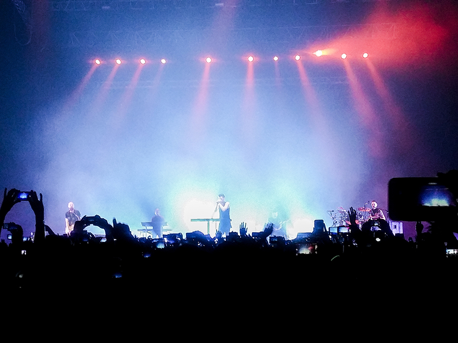 The Script on the main stage at the Singapore Indoor Stadium , 2015.