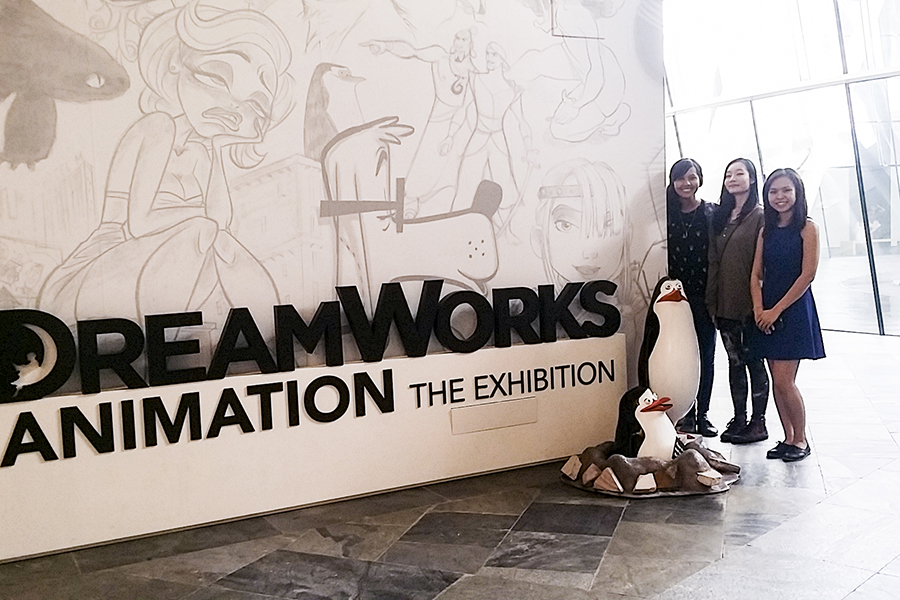 DreamWorks Animation: The Exhibition at the ArtScience Museum in Marina Bay Sands, Singapore.