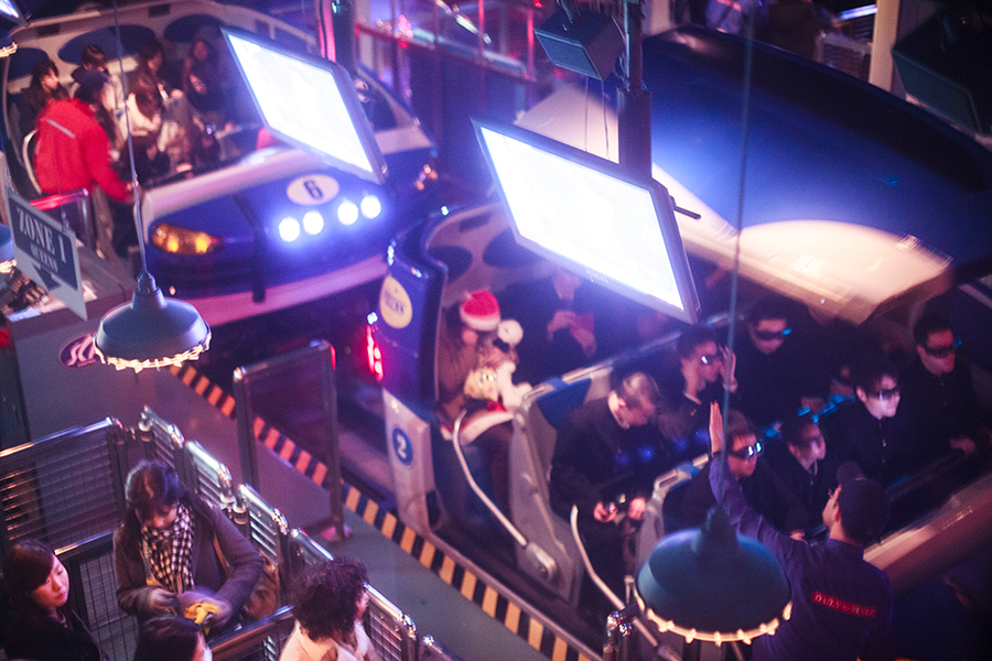 The Amazing Adventures of Spider-Man 4D ride at Universal Studios Japan, Osaka.