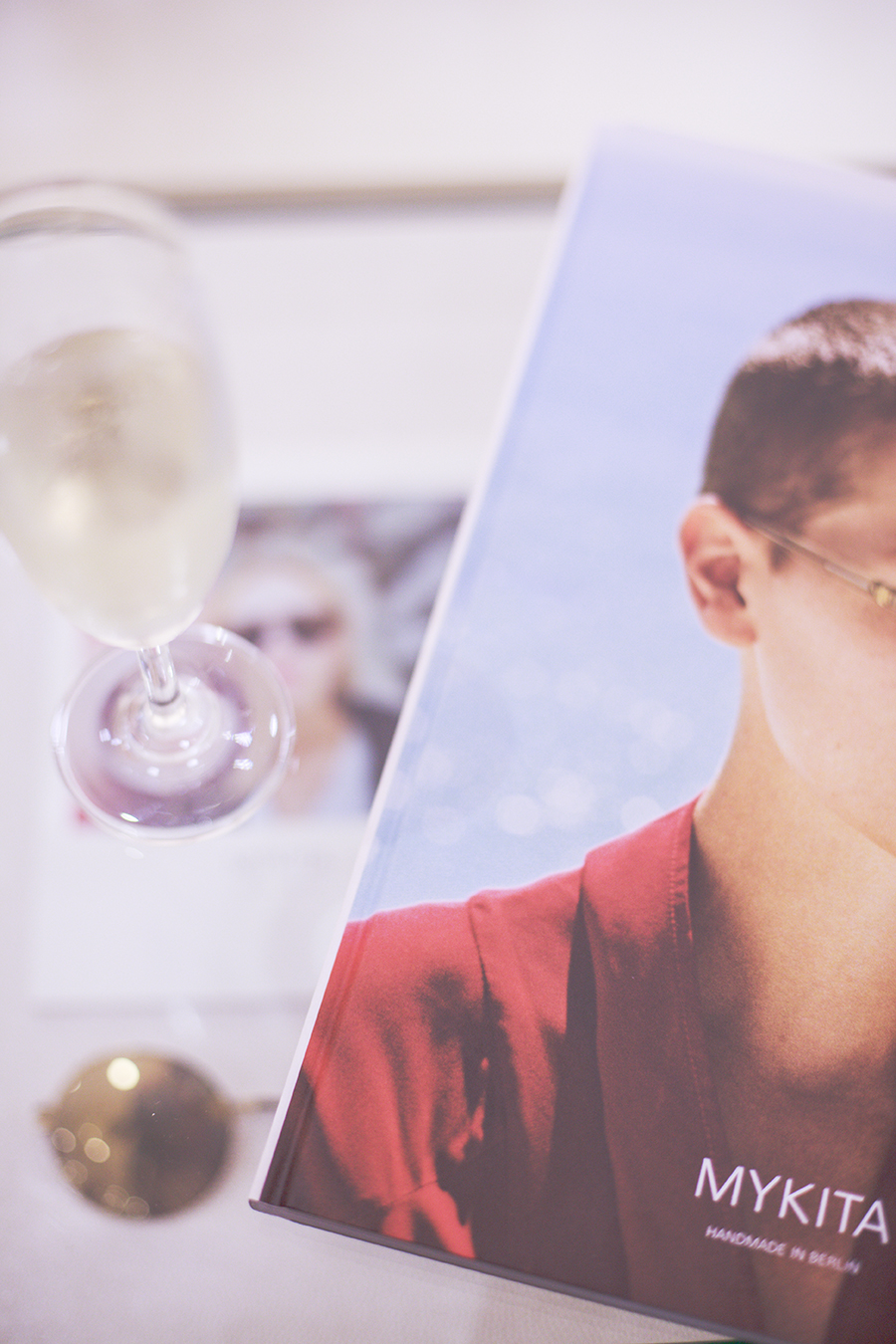 Mykita lookbook and champagne at the Her World x Optic Butler Event, Paragon, Singapore.