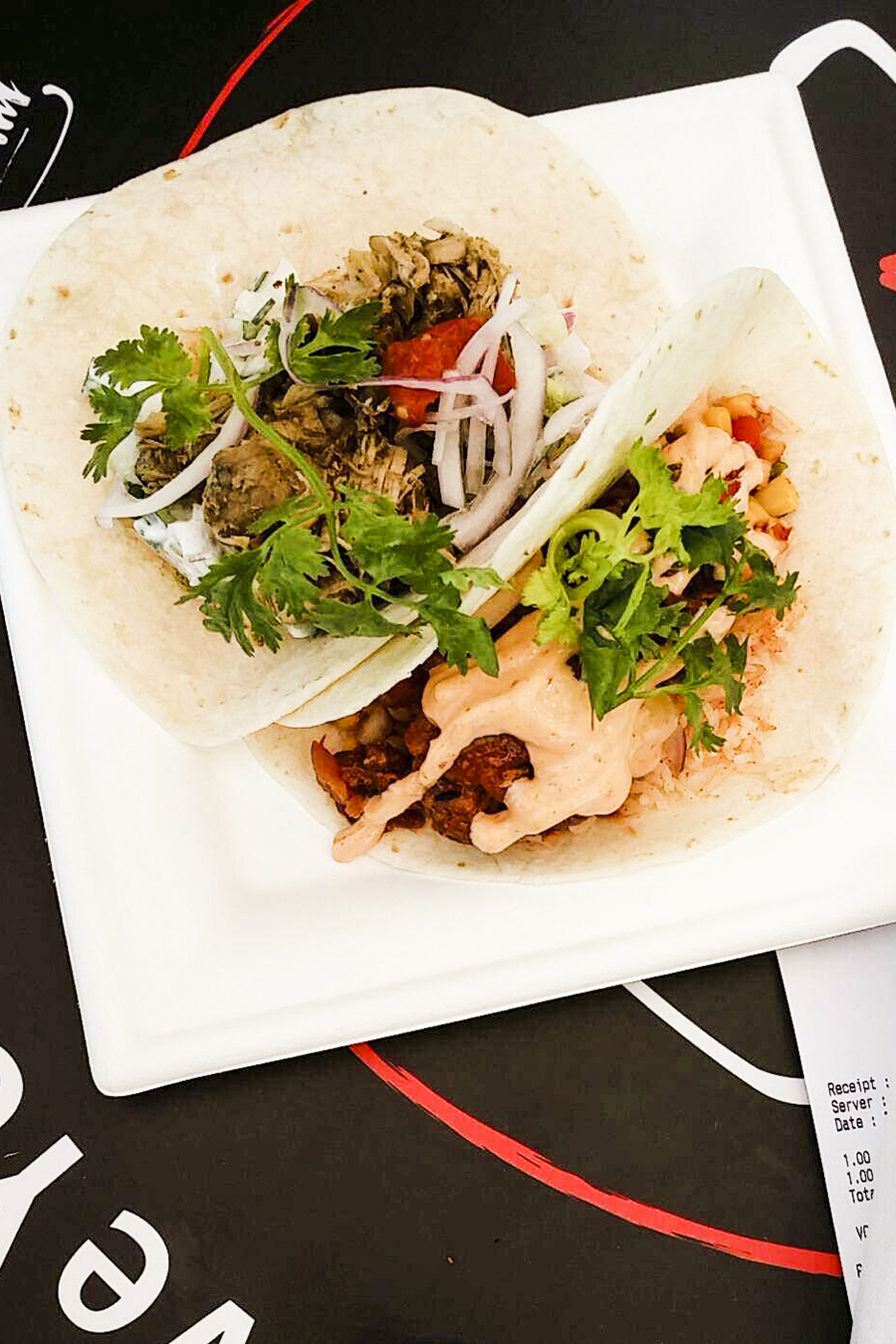 Delicacy Tacos at Savour Gourmet 2016.