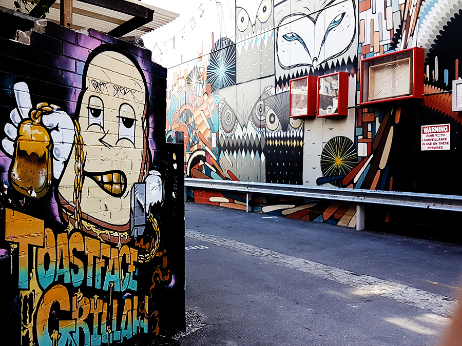 Murals in Perth Australia.
