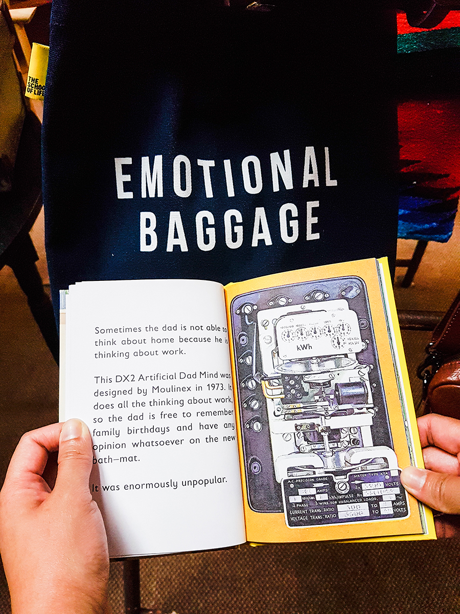 Emotional Baggage tote bag in MANY store in Fremantle, Perth, Australia.