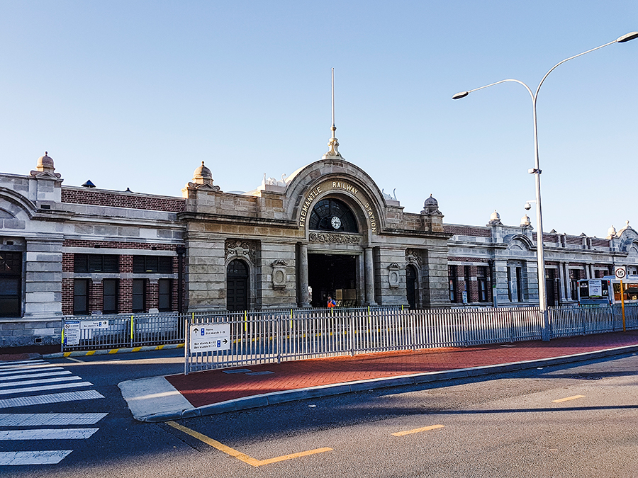 Fremantle Railway Station, Australia.