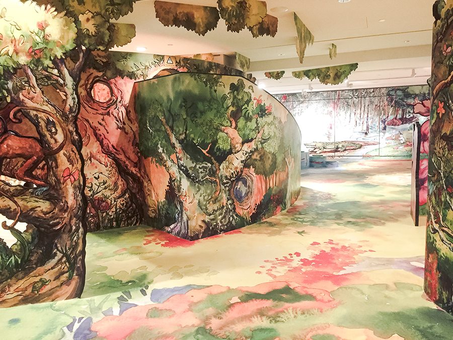 The Enchanted Tree House by Sandra Lee at National Gallery Singapore.