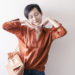 OOTD: Pomelo Fashion orange blouse, Espirit denim jeans, RAWROW convertible satchel, OWNDAYS glasses.