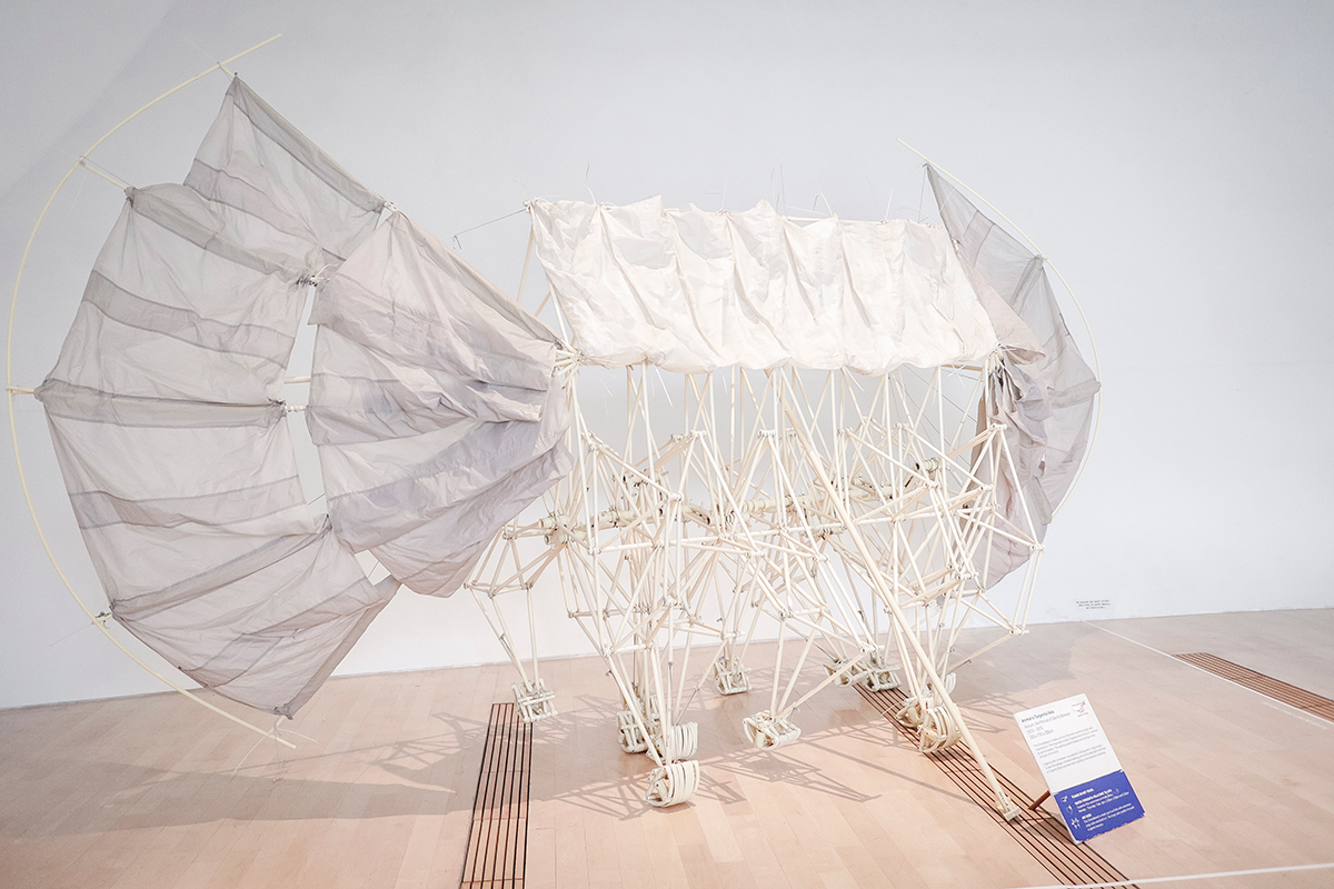 Wind Walkers: Theo Jansen's Strandbeests at the ArtScience Museum, Singapore.