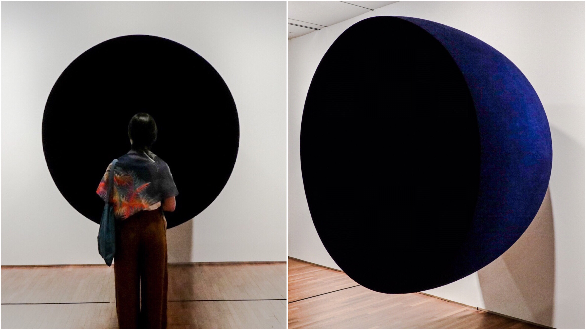 Void by Anish Kapoor at the National Gallery Singapore.