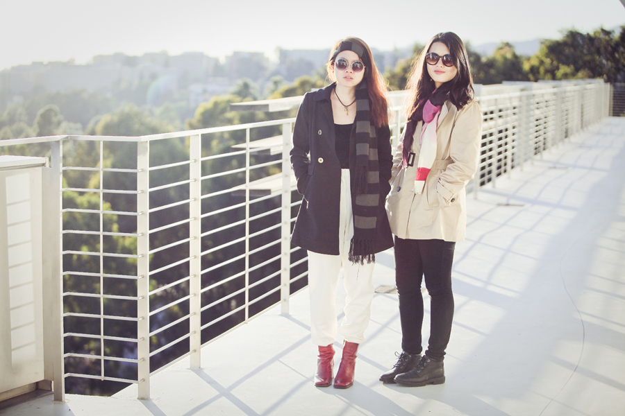 Outfit photo of Jac and Deb.