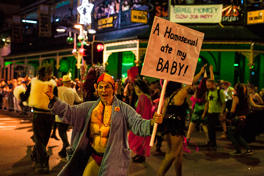#LoveWins Pride Parade in Perth, Australia.