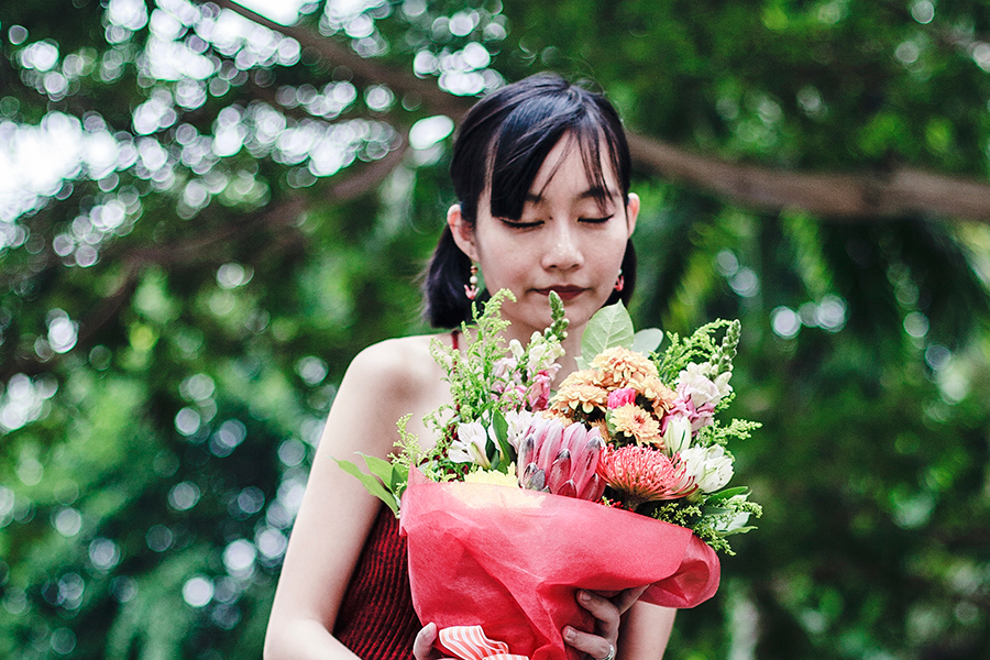 The Sylvia flower bouquet from A Better Florist.